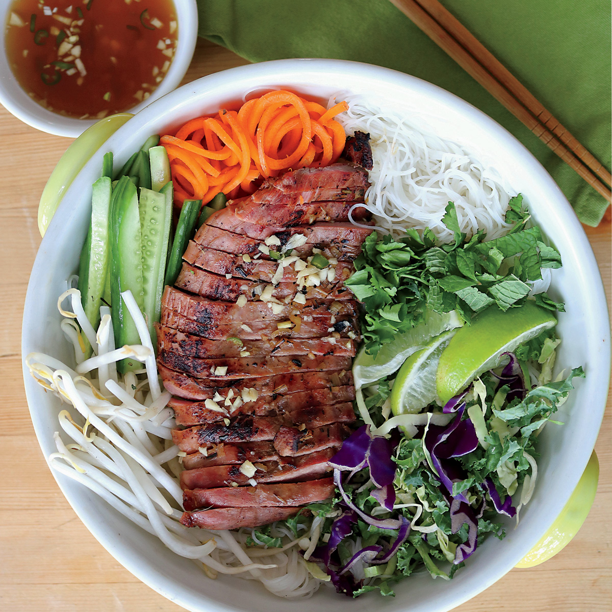 Classic Vietnamese Noodle Bowl. Photo by Justin Townsend